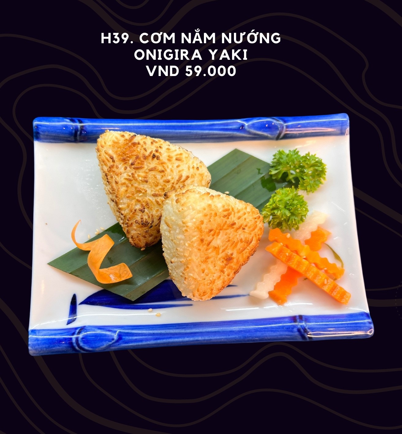 D13. Cơm nắm nướng Yaki onigiri